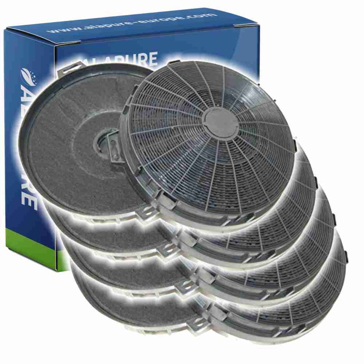 4x Koolstoffilter voor Galvamet X39.C90 / X37.C90 / X36.90 / X37.90