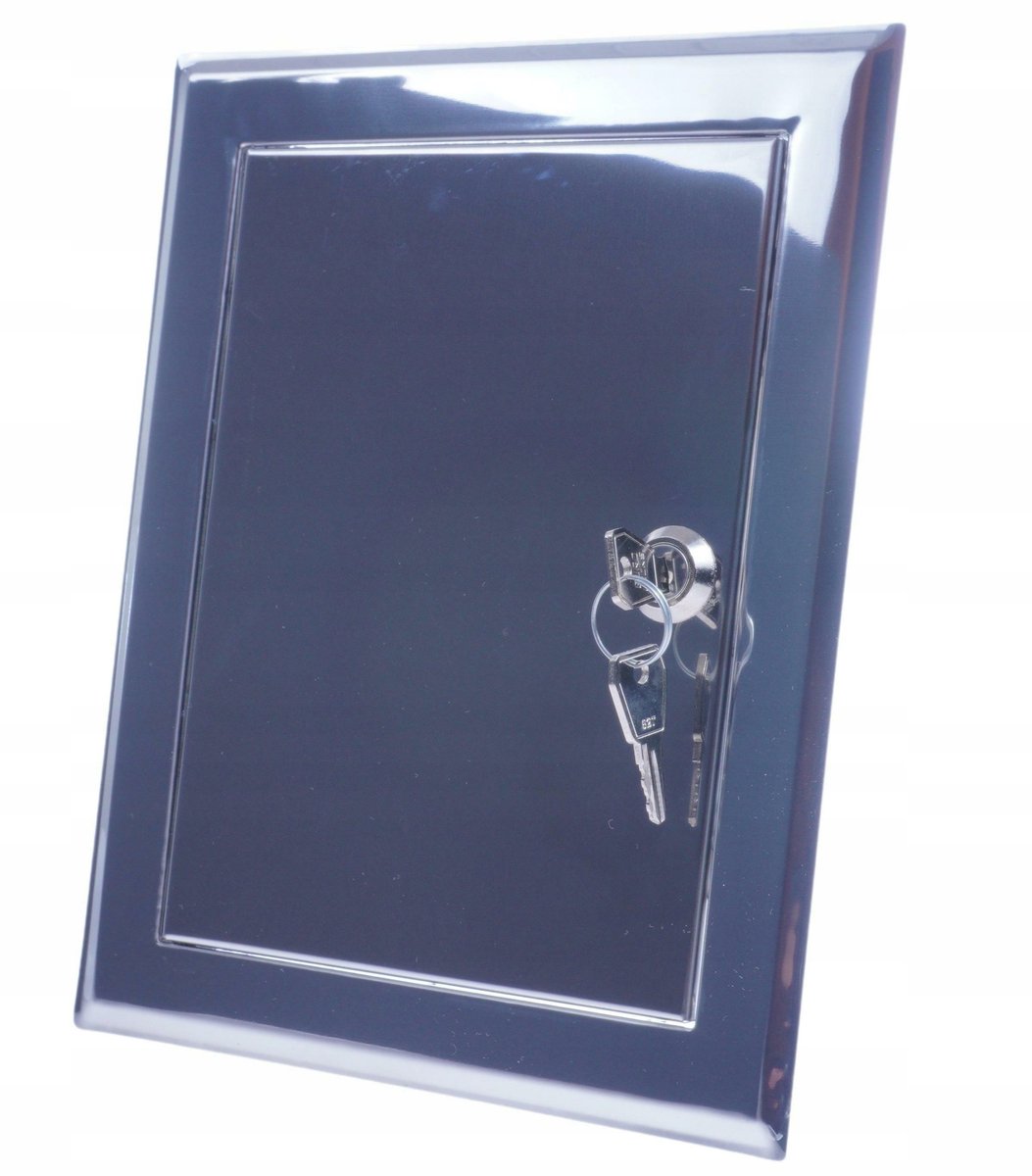 RVS Inspectieluik 15x15cm Verchroomd met Slot