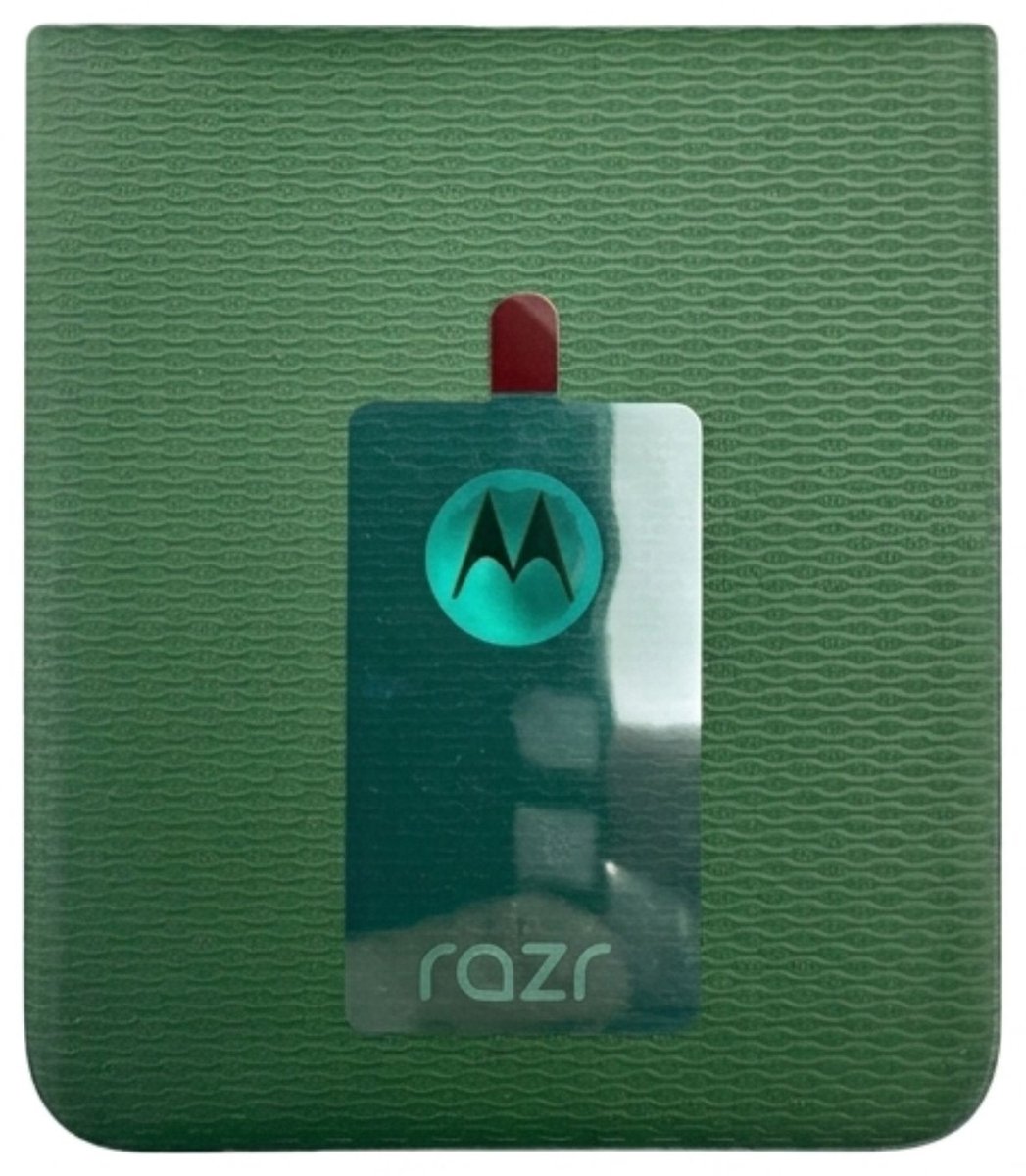 Motorola, Glazen Achterkant Service Pack voor Motorola Razr 70 Plus, Varengroen