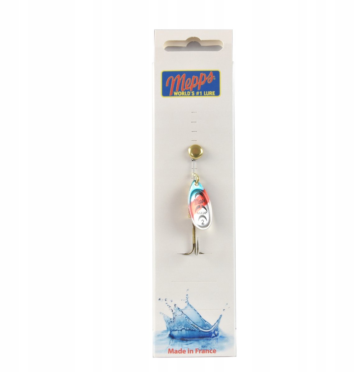 Mepps Aglia Neon R. 2 - 4,5g Spinnerbait op hengel