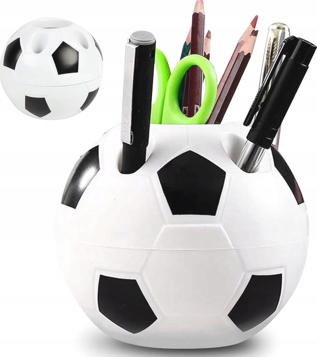 Bureau Organizer Pennenhouder Voetbal Plastic Stijlvol & Praktisch