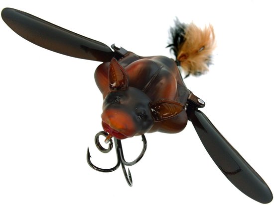 Savage Gear 3D Bat 10cm Bruin - Realistisch kunstaas voor bovenwater — afbeelding 2