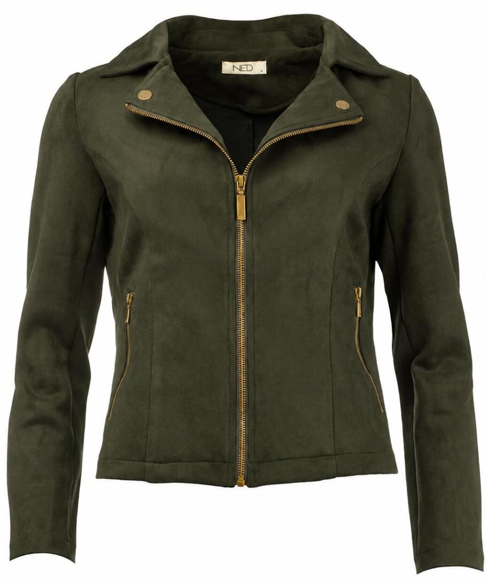 NED Jas Seasonalbe Yansel Ls Rmj Suidine 26wu127 07 Deep Army Dames Maat - S