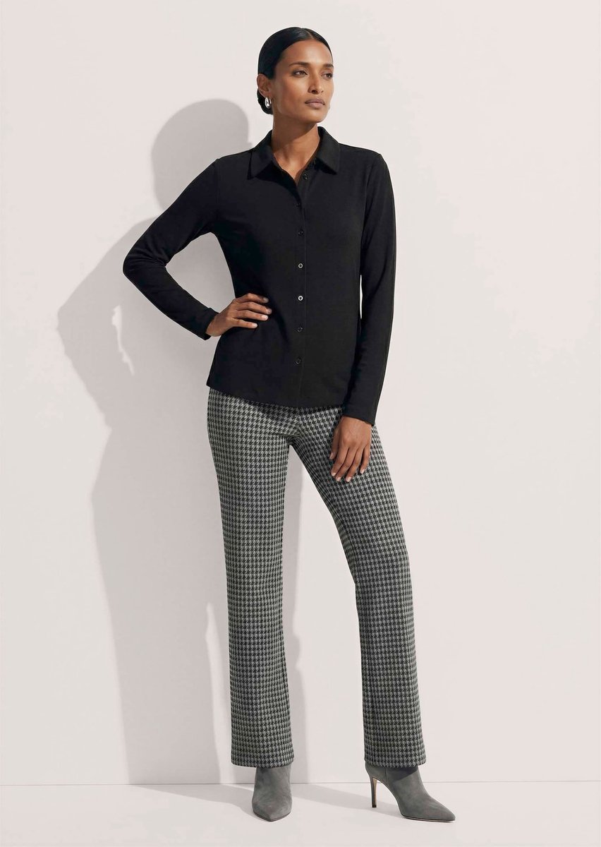 MADELEINE Overhemd Blouse-shirt in een mix van materialen
