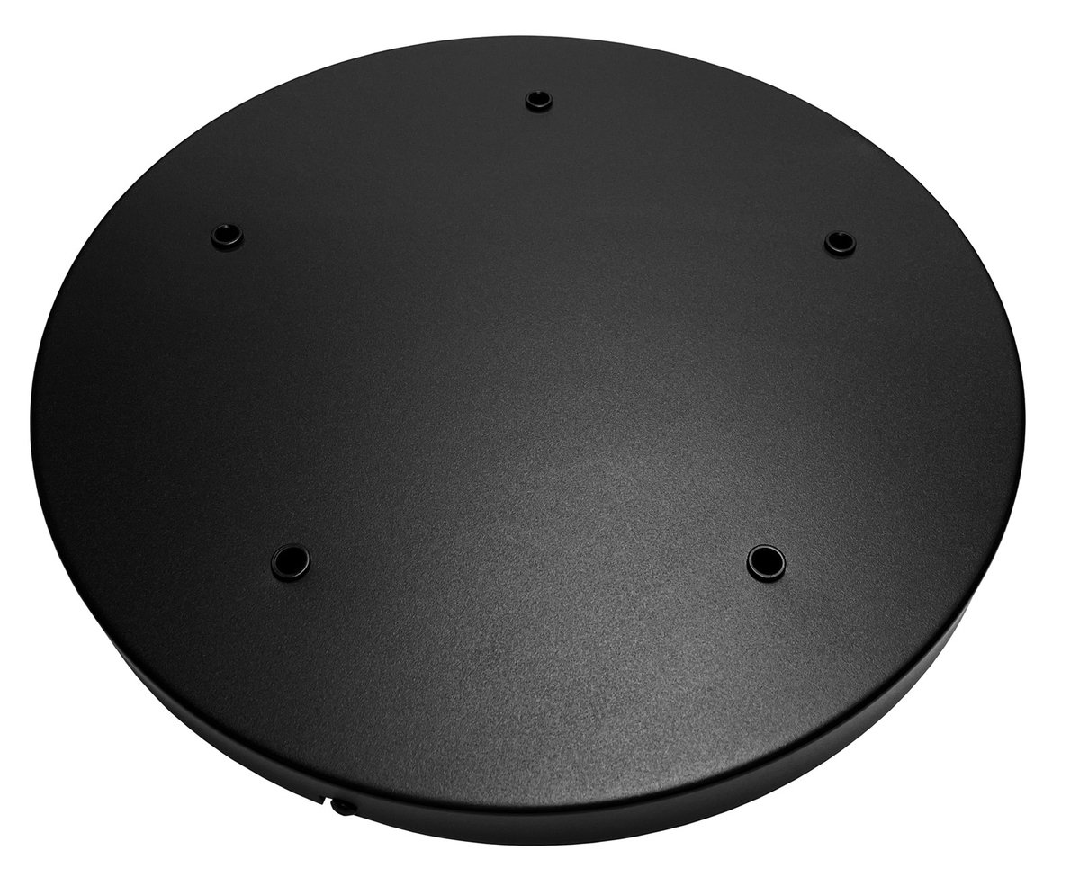 Fantasia opbouwbasis Ø350mm voor 5 pendellampen - zwart