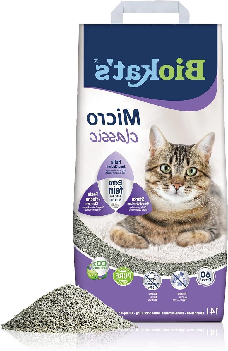 Kattenbakvulling Klontvormend - Fijne Korrel - Hygiënisch Huisdier - Natuurlijke Klei - 14 Liter - Natuurlijk
