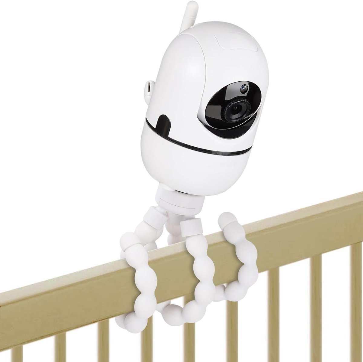 Babyfoon Statief - Camera Houder - Baby Monitoren - Flexibele Bevestiging - 5.84 x 7.87 x 9.91 cm - Zwart