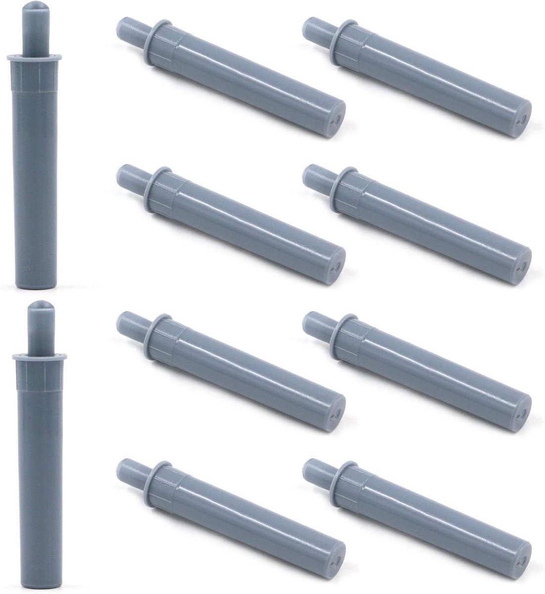 10 Stuks Plastic Deurdempers voor Kasten - Geluidsreductie, Antikollision en Schokabsorptie Systeem voor Kastdeuren