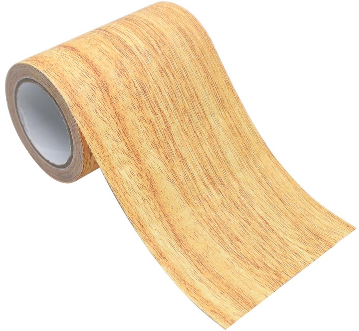 Zelfklevende Houtlook Tape 8 cm x 4,57 m - Sterke Hechting, Warmtebestendig, Ideaal voor L