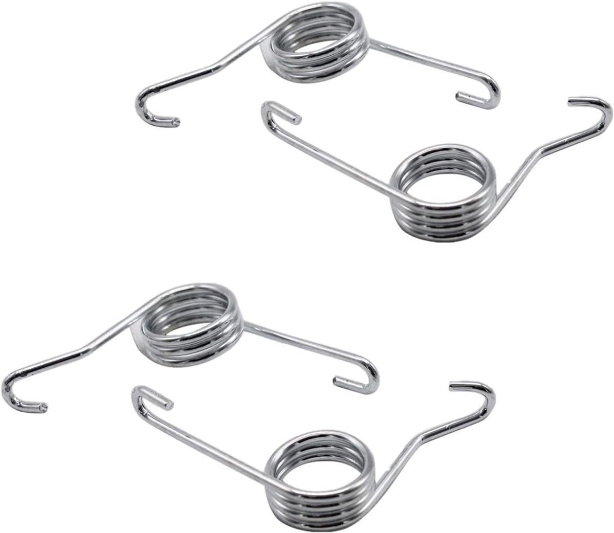 Set van 2 remklauw terugveerveren voor Volkswagen voertuigen, geschikt voor Beatle, Bora en Transporter 7M0615295 7M0615296, remonderdelen en vervangingen
