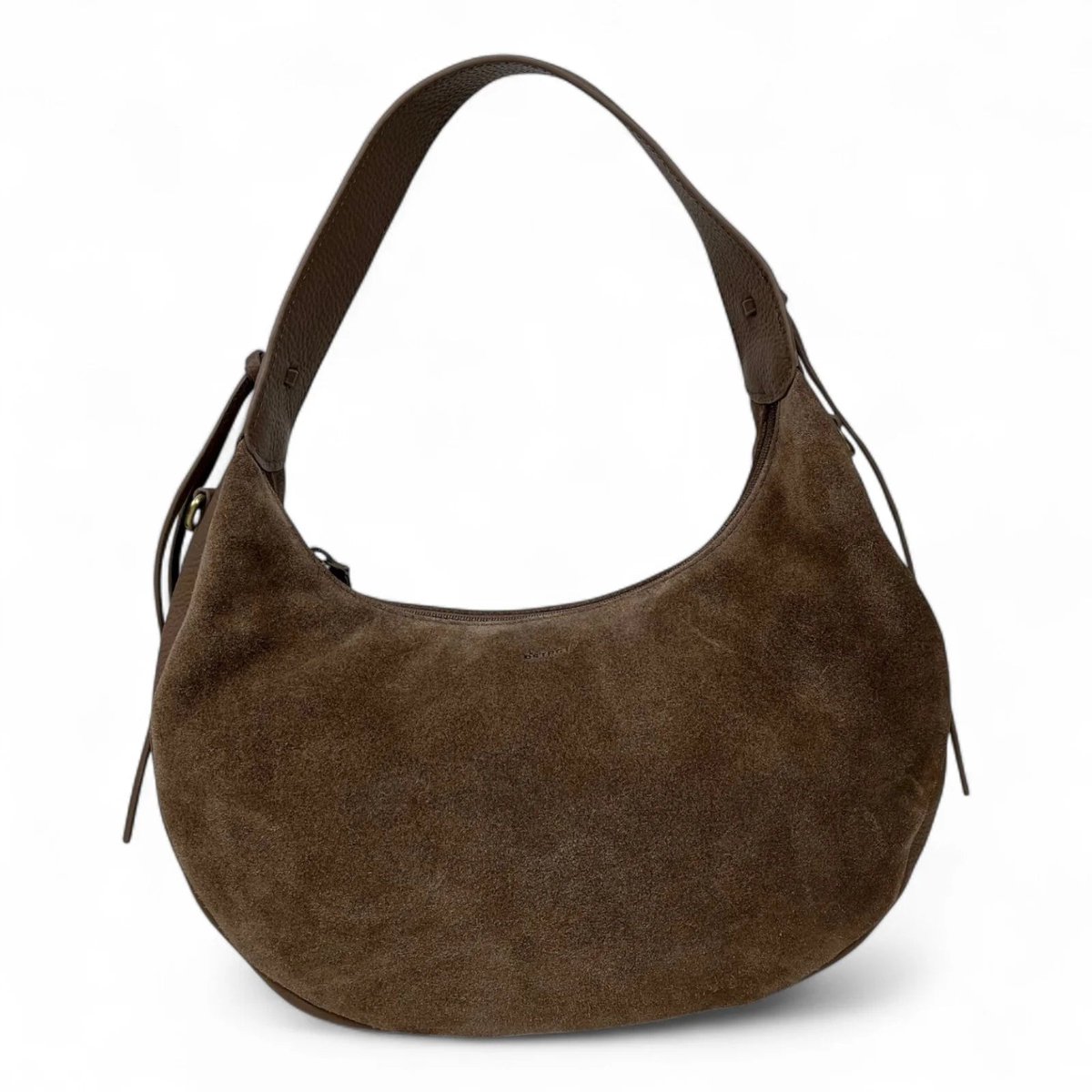 DSTRCT Hobo M Schoudertas Suede-Leder Portland Road - Beige