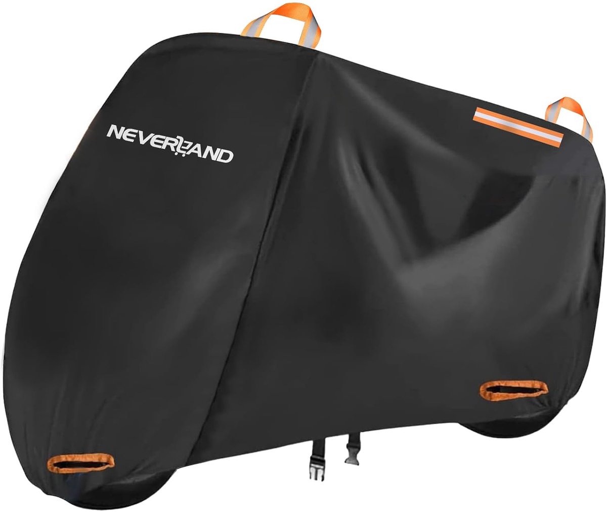 SnelShoppen - Waterproof Motorfiets Cover 295x110x140 cm - 210D Oxford Doek - Bescherming tegen Weer & UV-Stralen - Geschikt voor Motor & Scooter (XXX