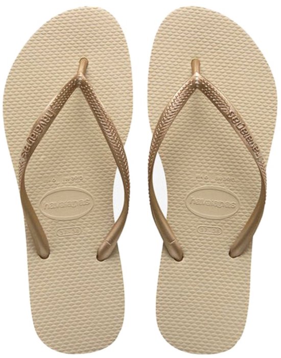 Havaianas Slim Slippers - Zand - Geel - Goud
