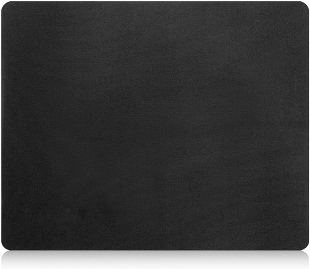 SnelShoppen - Gamer Muismat 180 x 220 mm, Waterdicht, Antislip, Rubber, Ideaal voor PC en Laptop, Zwart, Bureaumat voor Gaming en Kantoorwerk