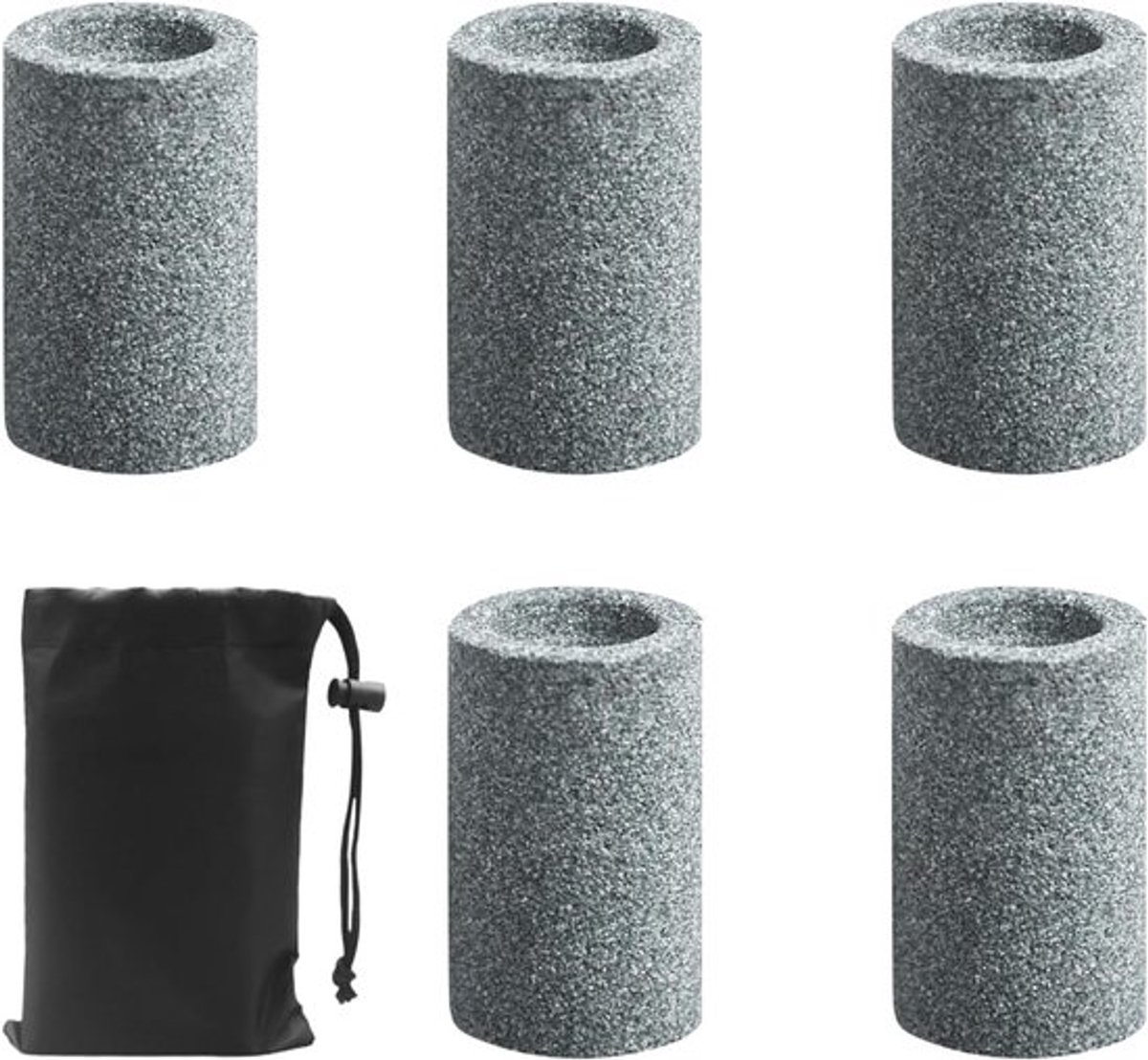 5 Stuks Duurzame Dartpunten Set met Waterdichte Opbergtas - Profiteer van Hoogwaardige Dartaccessoires