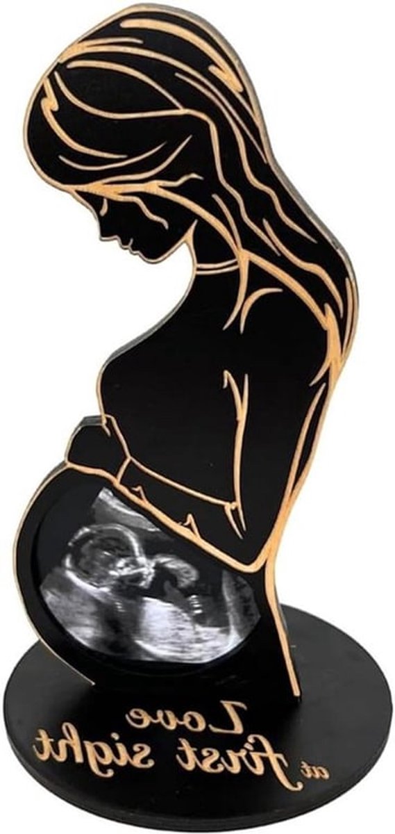 Cadeau voor zwangere vrouw - Ultrasone fotolijst voor toekomstige moeder