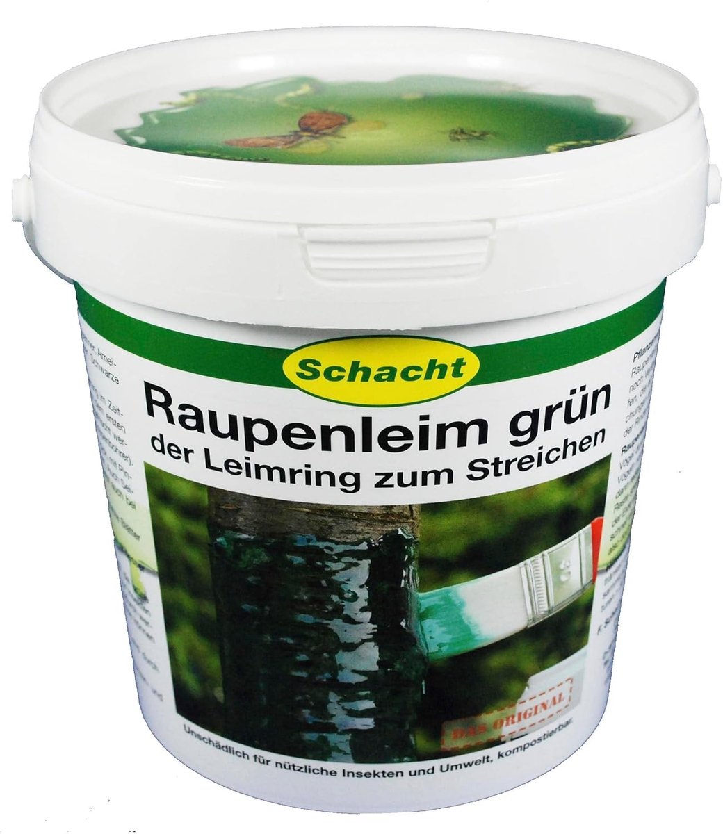 SnelShoppen - Caterpillar Glue Groen 1 kg Emmer - Natuurlijke Boomverzorging - Tegen Schade van Insecten - Composteerbaar en Aardwormvriendelijk - Dir