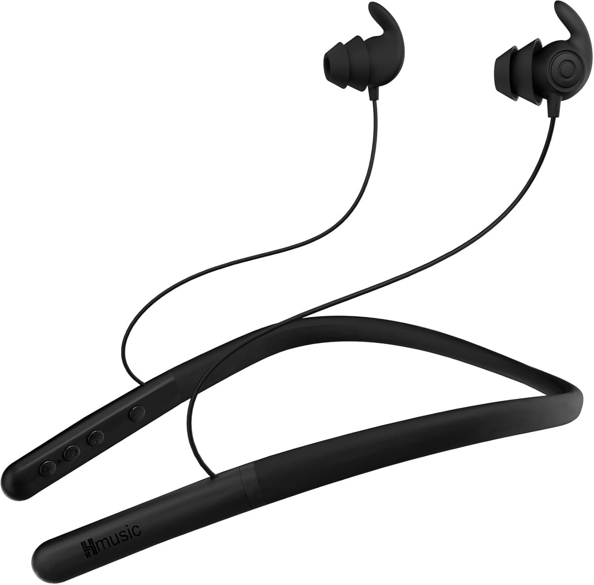 Thijox - Draadloze Slaap Bluetooth Hoofdtelefoon Nekband - Zachte Siliconen Oordopjes met Microfoon - Ideaal voor Slapeloosheid, Zijslapers, Snurken,