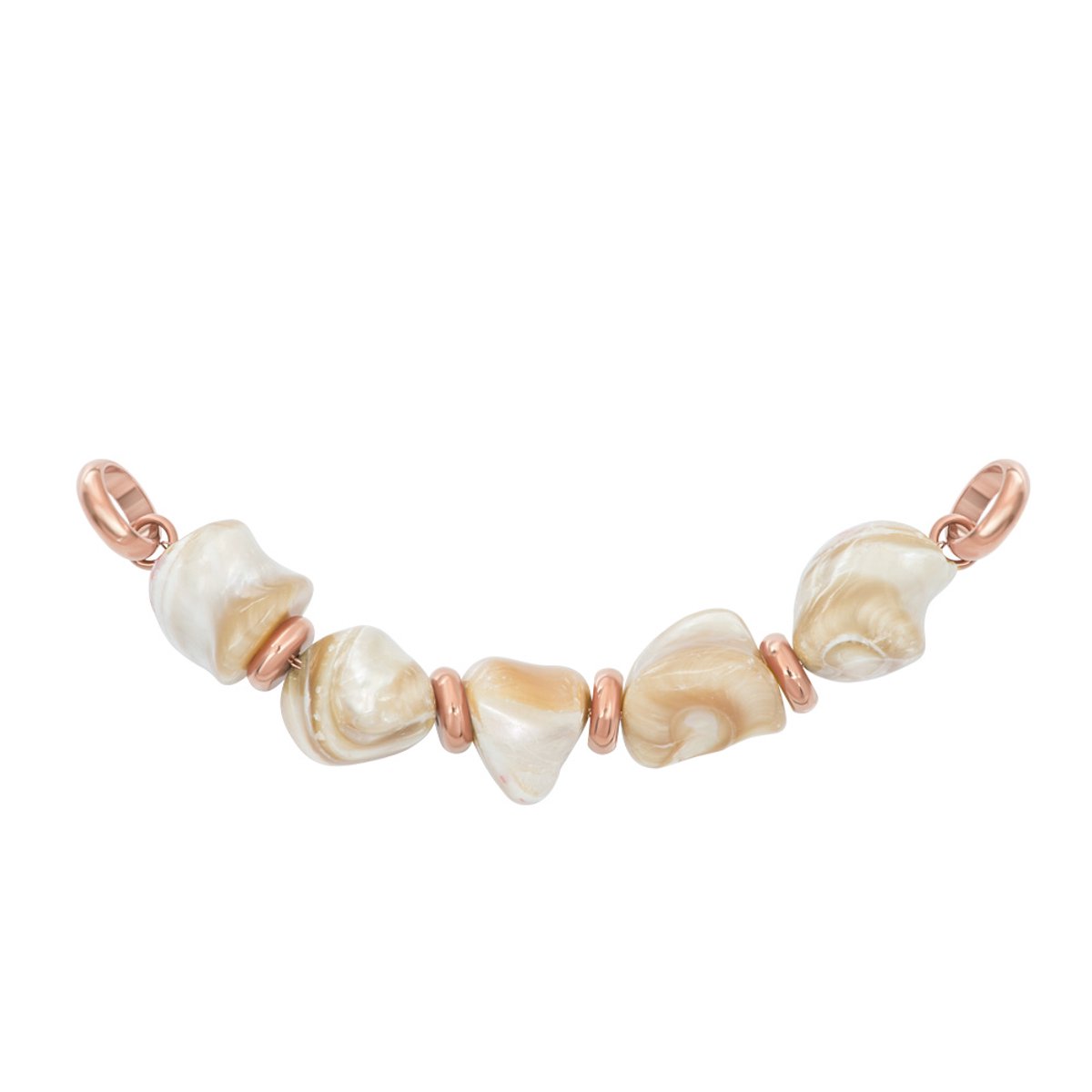 iXXXi Connect Ketting Chain Terra 7.5 cm | Rosé