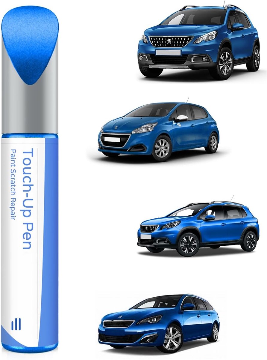 SnelShoppen - Touch Up Verf Pen voor Peugeot - Kras & Deuk Reparatie - Exacte Kleurmatch - Krasbestendig - Voor Autoliefhebbers - Herstel Originele Gl