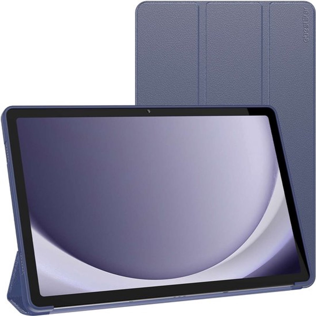 ebestStar - Hoes geschikt voor Samsung Galaxy Tab A9+ (2023) SM-X210, Slimme Hoes met Magnetische Flip Bescherming, Siliconen, Donkerblauw