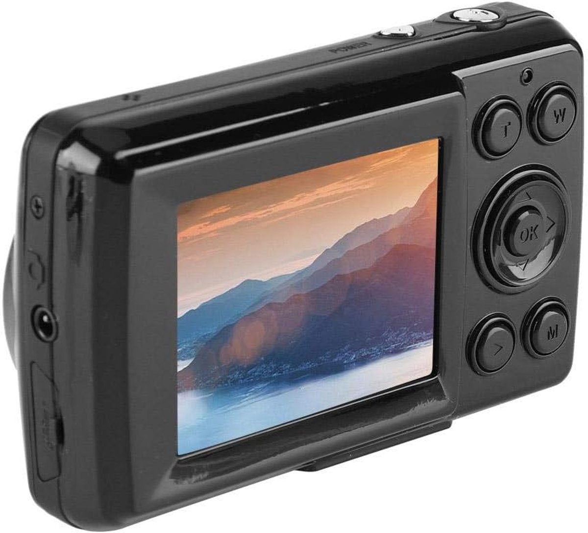 SnelShoppen - Digital Mini Camera 16 MP, HD Video Camera 720P, Compact Camcorder met 2.4 inch LCD Scherm, Ideaal voor Kinderen en Volwassenen, Perfect