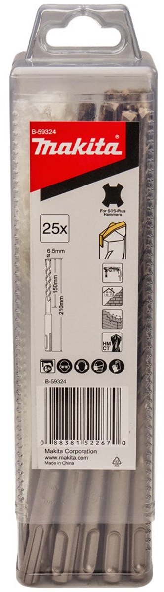 Makita B-59324 B2S: Betonboor 6,5 x 210 mm SDS-PLUS