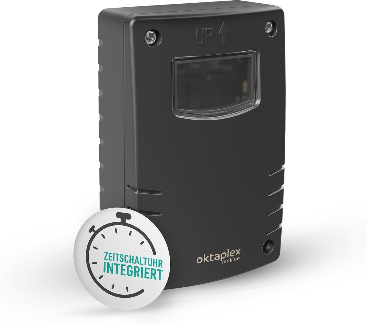 SnelShoppen - Buiten Twilight Sensor met Uitschakeltimer IP65 230V Antraciet - Verstelbare Dusk Sensor voor Tuin, Terras en Camping