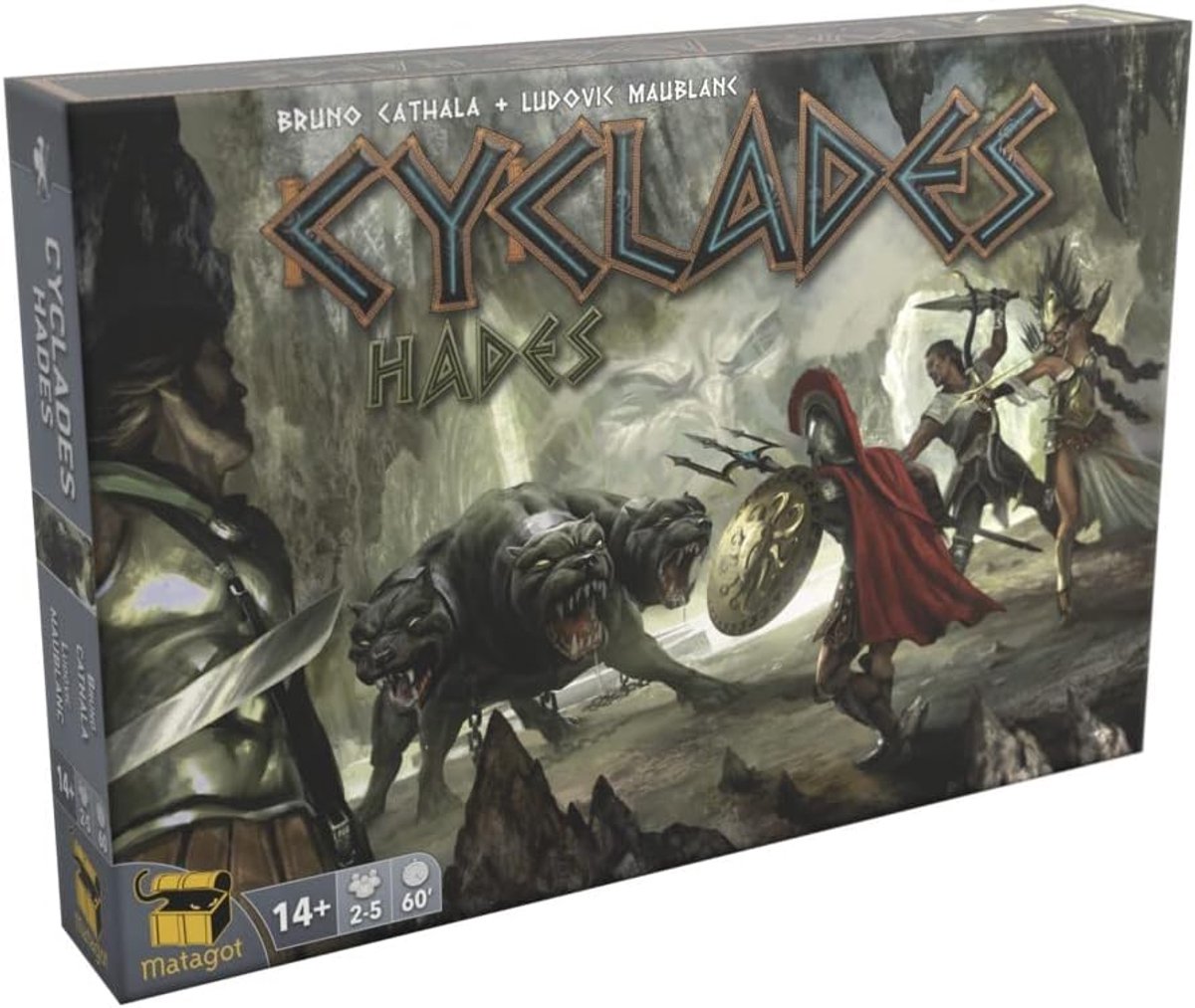 SnelShoppen - Set Cyclades uitbreiding Hades + monumenten - Strategisch bordspel voor 2-5 spelers, 90 minuten, vanaf 10 jaar, inclusief flesopener