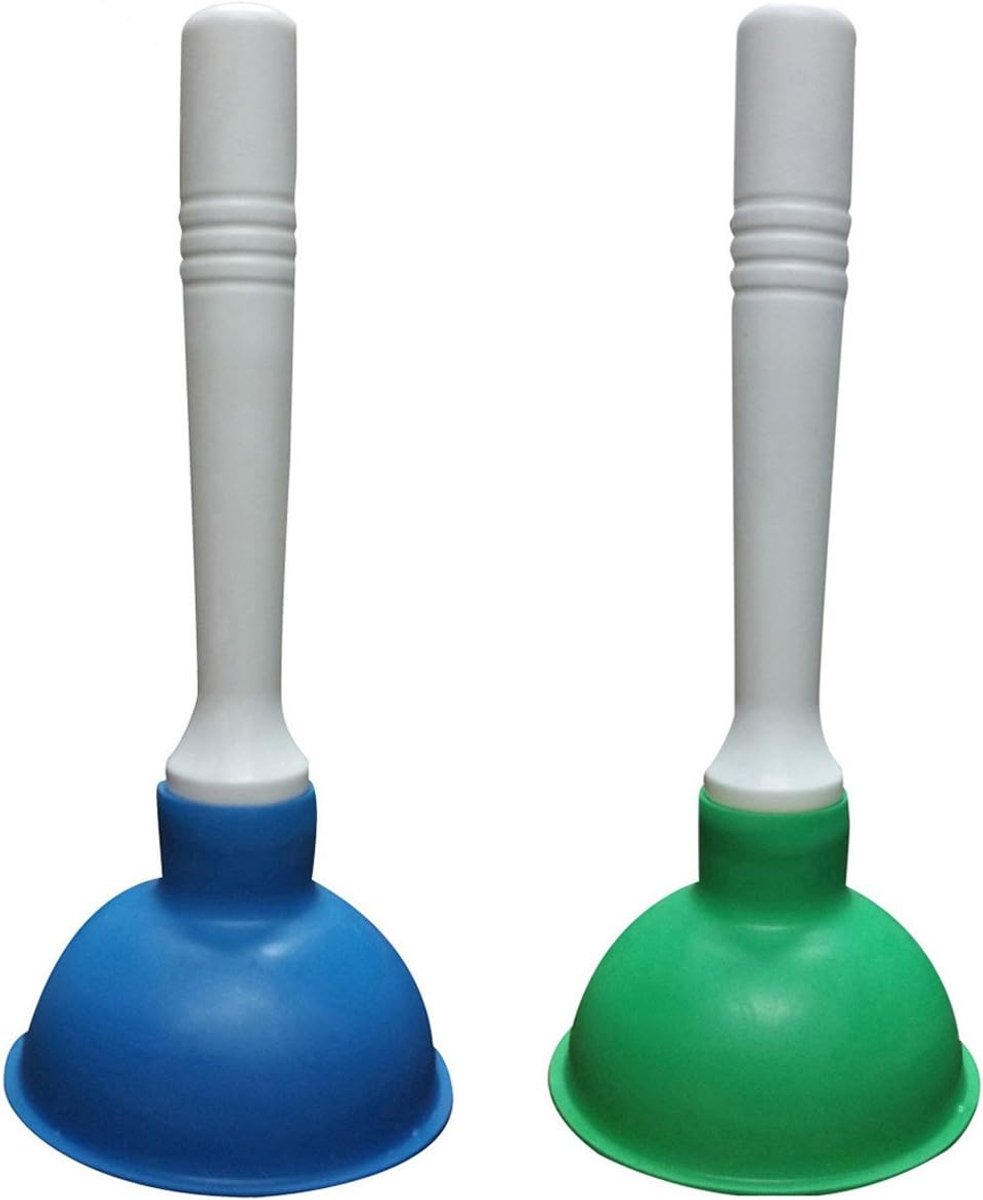 SnelShoppen - Small Plunger Pump Afvoerontstopper voor Toilet, Wasbak en Douche met 4 Inch TPR Cup en 9 Inch Handvat - Effectieve en Draagbare Ontstop