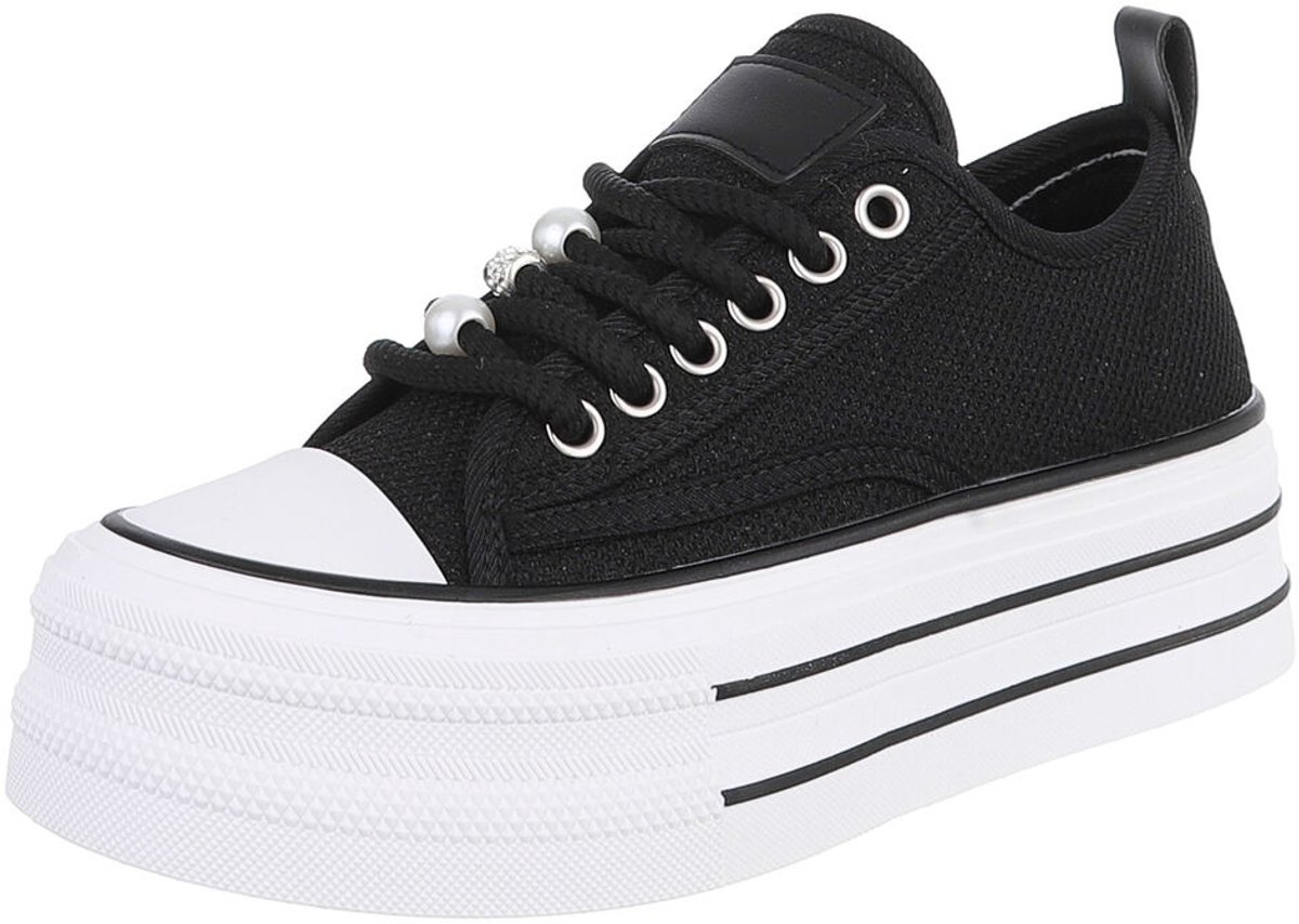 Sneaker - Platformzool en mesh - Dames Mt:41