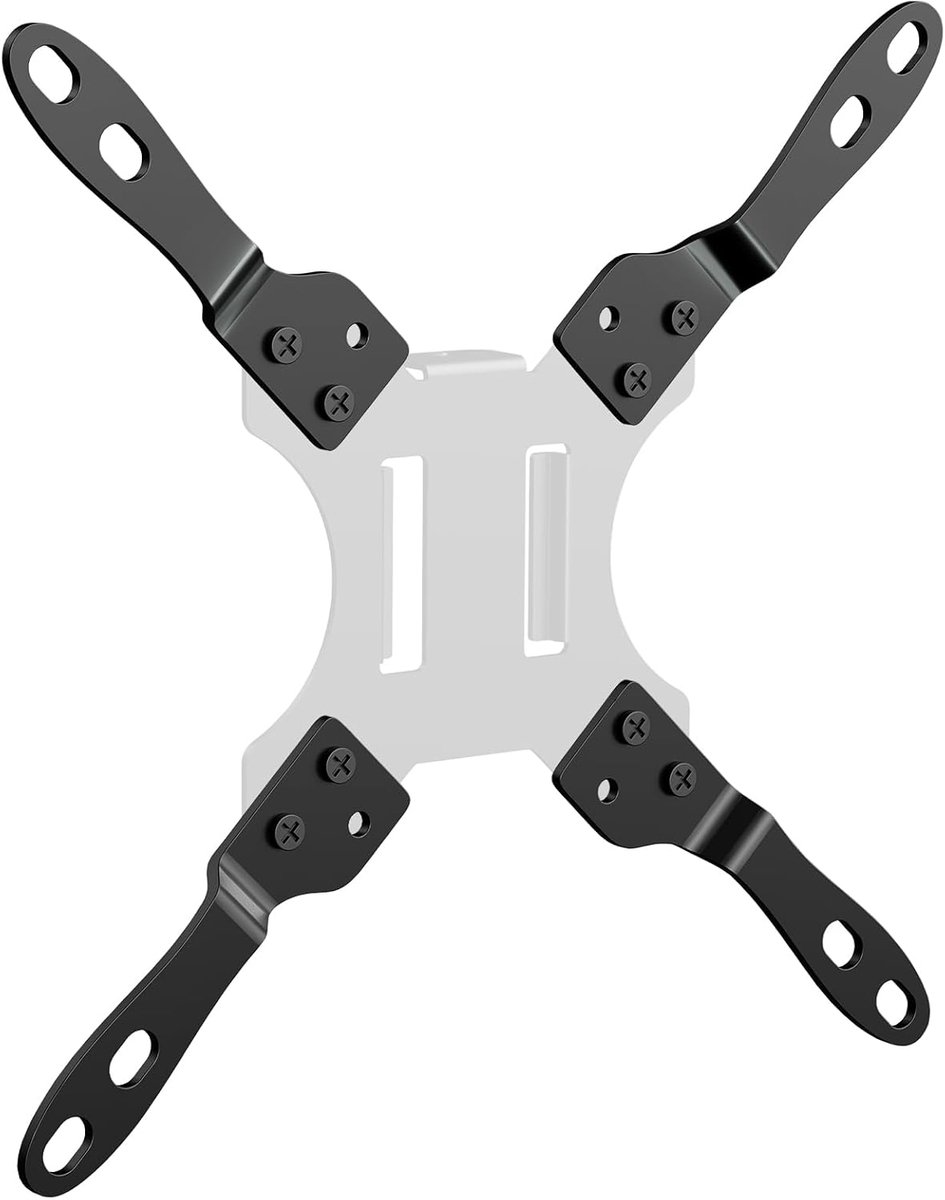 SnelShoppen - VESA Extension Adapter 200x200 voor 23" tot 42" LED LCD Plasma TV Monitor - VESA 75x75 100x100 200x100 100x200 - 30kg - Flexibel en Comp