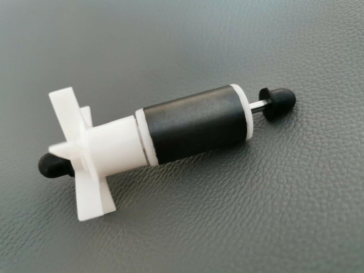SnelShoppen - Lay Z Spa Whirlpool Pomp Wiel Rotor E02 Fix 69mm - Hoogwaardige OEM Reserveonderdeel, Roestvrijstalen As, Lagere Weerstand, Geschikt voo
