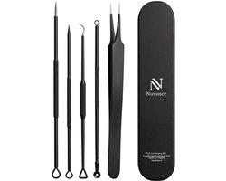 Nuvance Mee Eters Verwijderen - Blackhead remover - Set van 5 - Mee Eter Verwijderaar -…