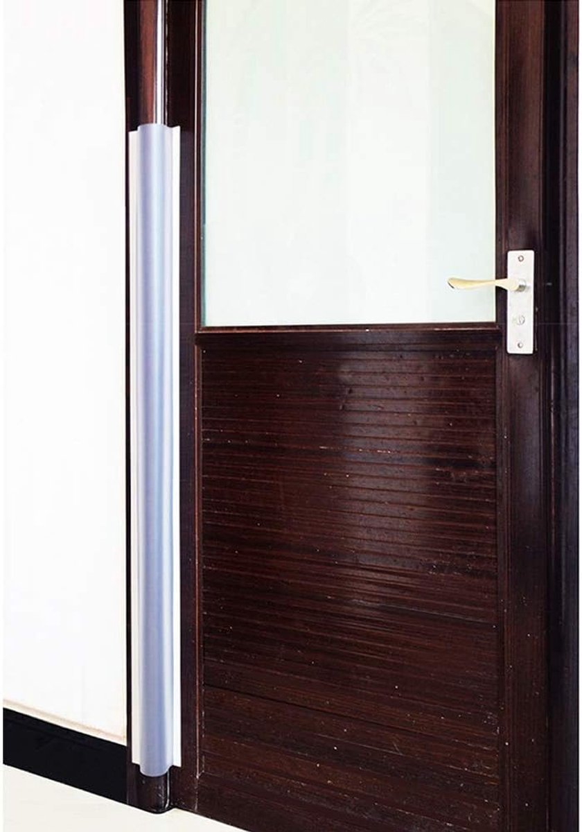 SnelShoppen - Deur Beschermstrip voor Kinderen en Huisdieren - Duurzaam PP Materiaal - U-Vormige Ontwerp - Translucent - Geschikt voor Thuis, School e
