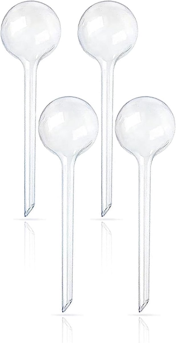 SnelShoppen - Latrat Grote Watergeefballen 27.5 x 8 cm - Automatische Plantenbewatering - Zelfwatergeefballen 4 Stuks - Irrigatie voor Bloemen en Plan