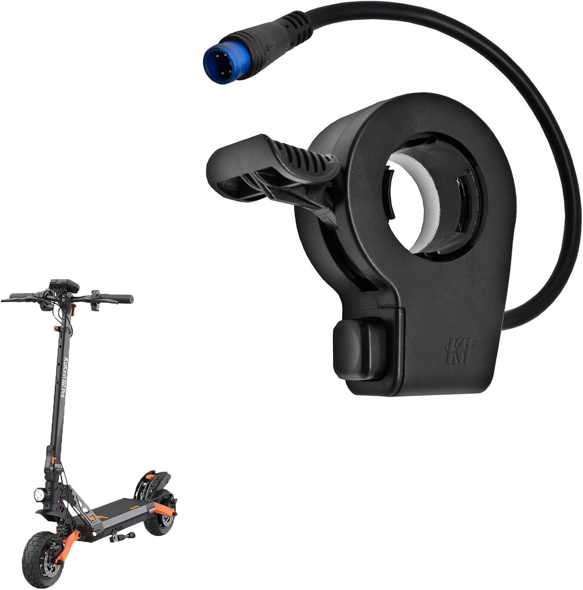SnelShoppen - Accelerator Pedal voor Elektrische Scooter - Throttle Set Geschikt voor Kukirin G2 Pro - Hoogwaardige Duurzame Materialen - 1x Snelle Ve