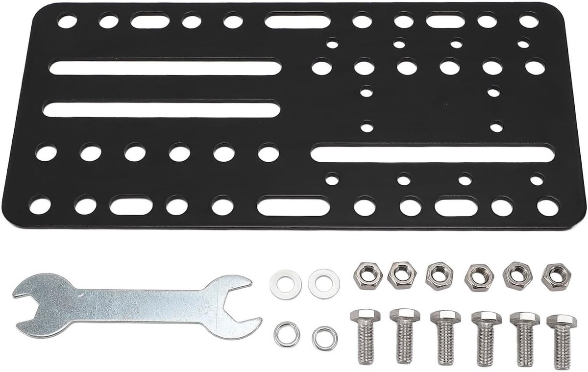 SnelShoppen - SIM Racing Handrem Montageplaat, Nauwkeurige USB Handrem voor G27 G29 Versnellingshendel, Zwart Roestvrij Staal, Compatibel met G25/27/2