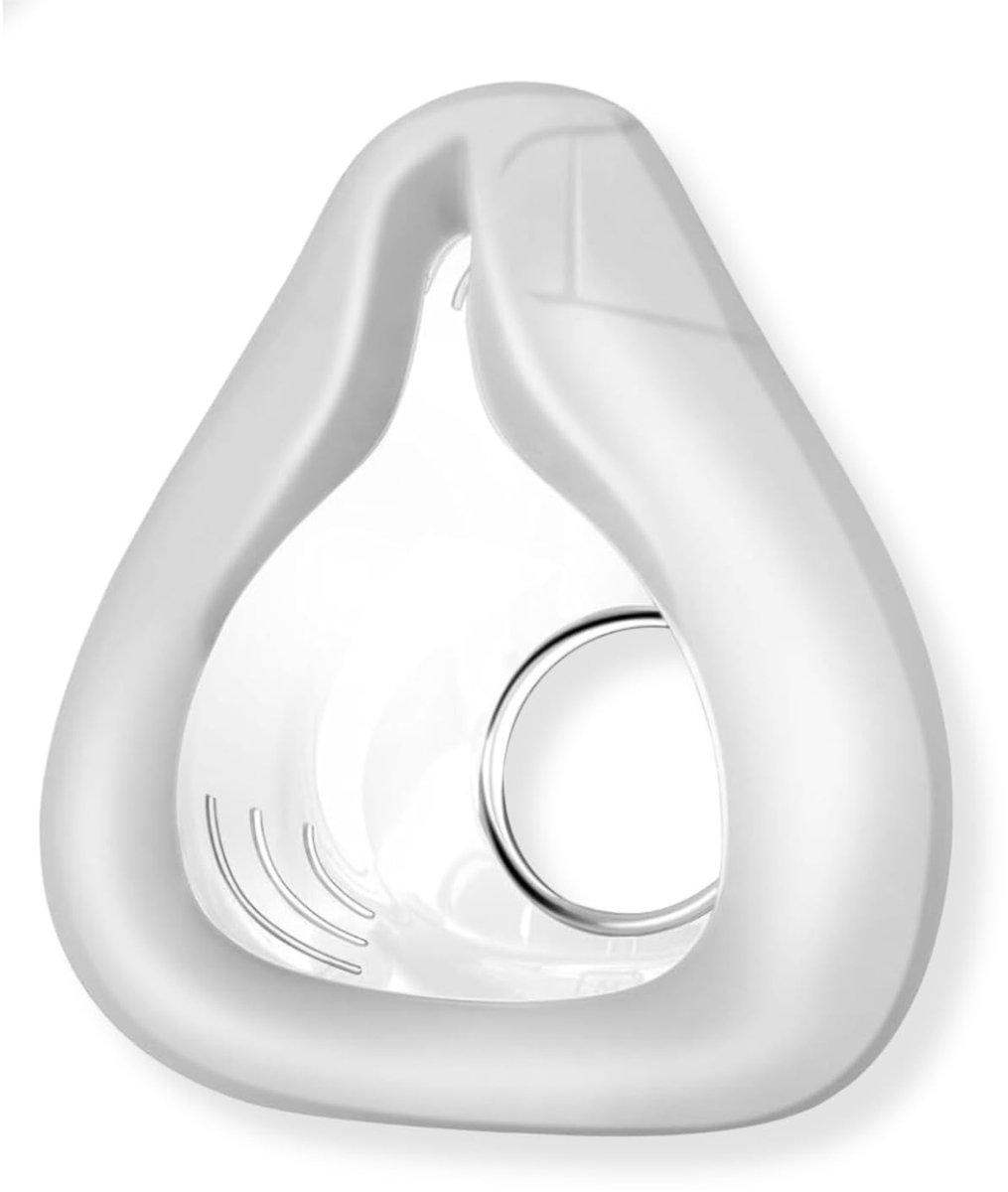 SnelShoppen - Vervangkussen voor AirFit F20 CPAP Masker - Zacht Silicone, Hoge Kwaliteit, Comfortabele en Veilige Sluiting, 2 Stuks M, CPAP Accessoire