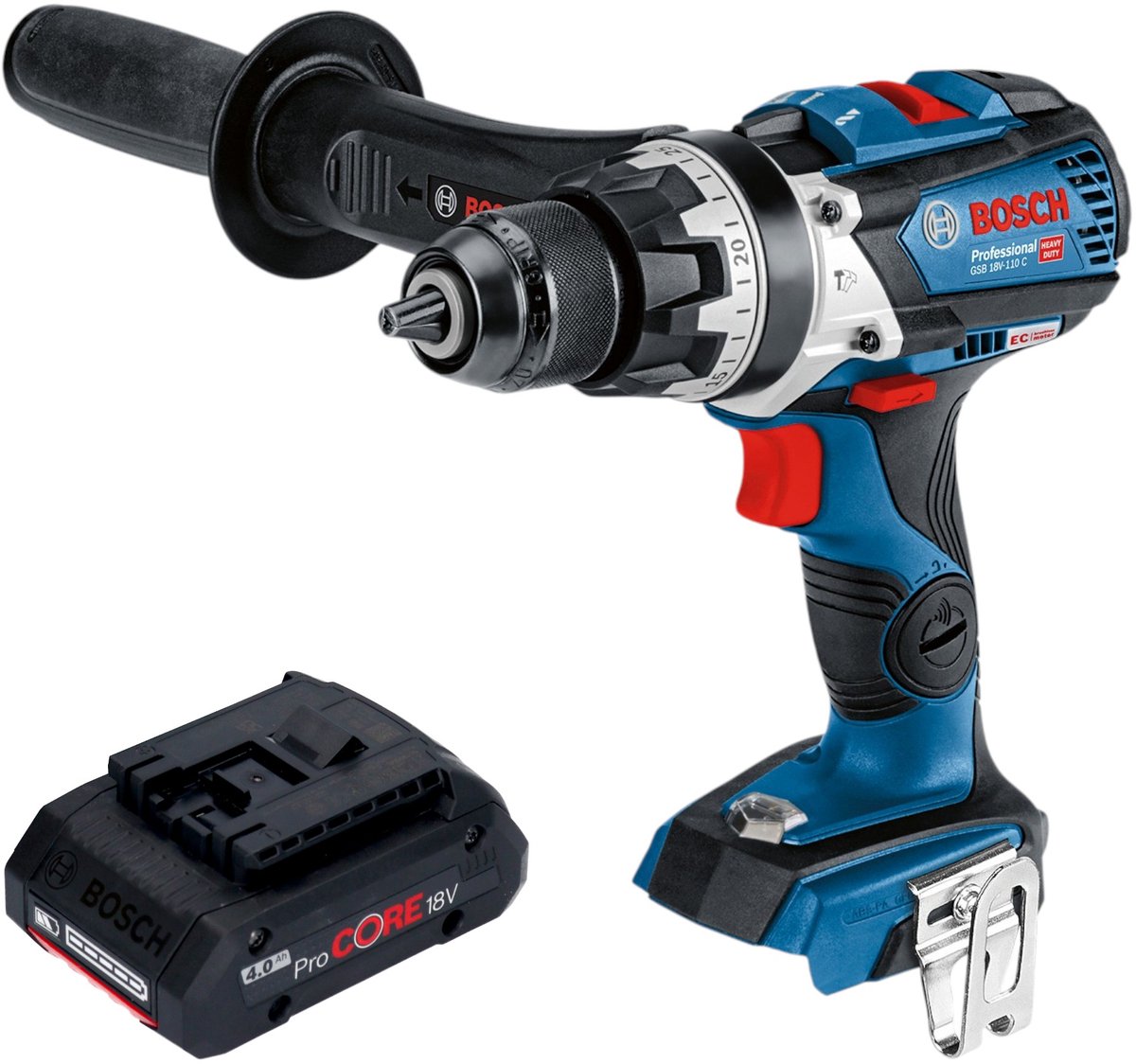Bosch GSB 18V-110 C,'doos, solo ( 06019G0309 )