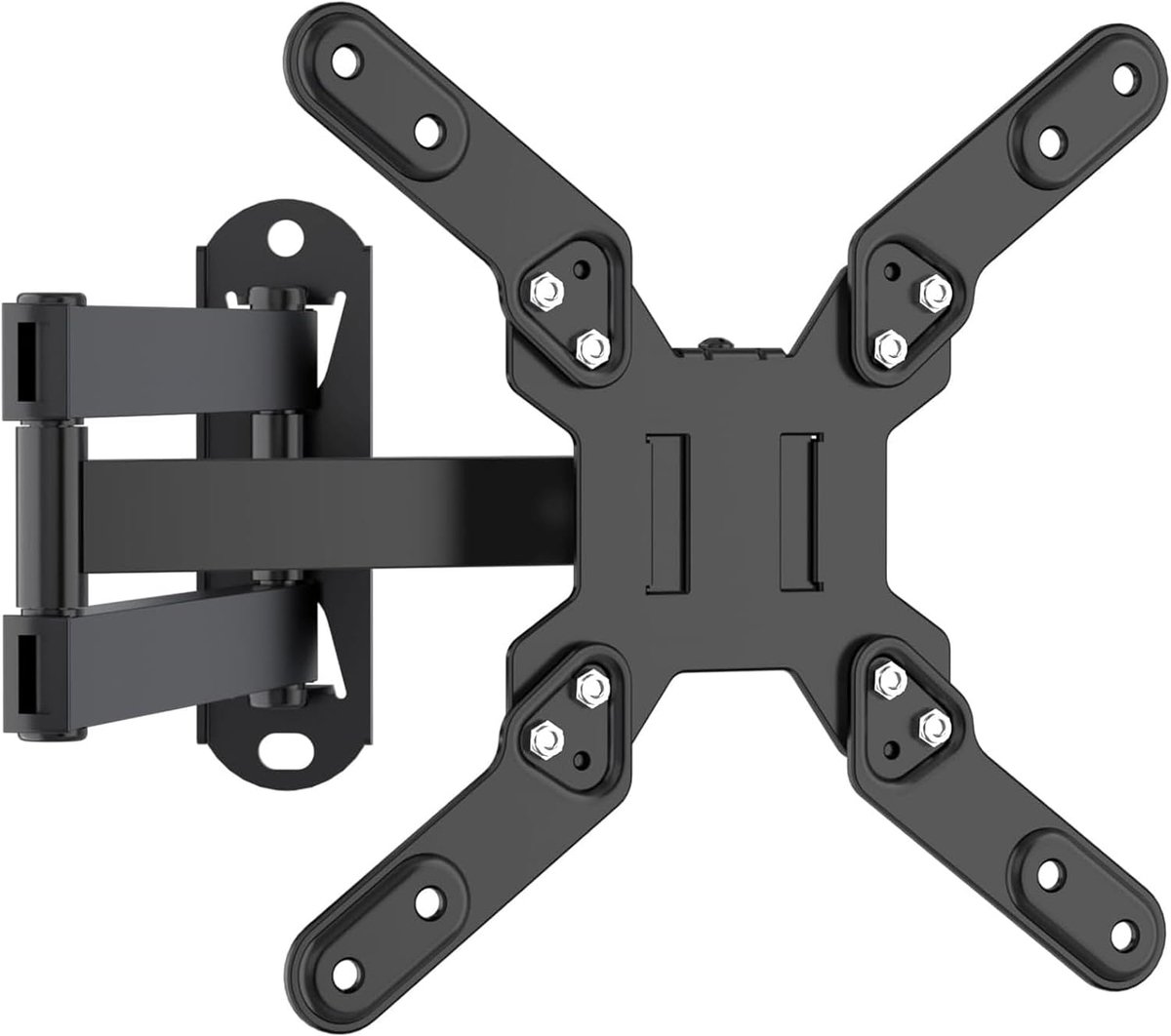 SnelShoppen - XINLEI TV Wandbeugel - Swivel TV Beugel met Scharnierarm - Verstelbaar voor 13-42 Inch LED LCD Plasma TV's - Max 20kg - VESA 200x200mm