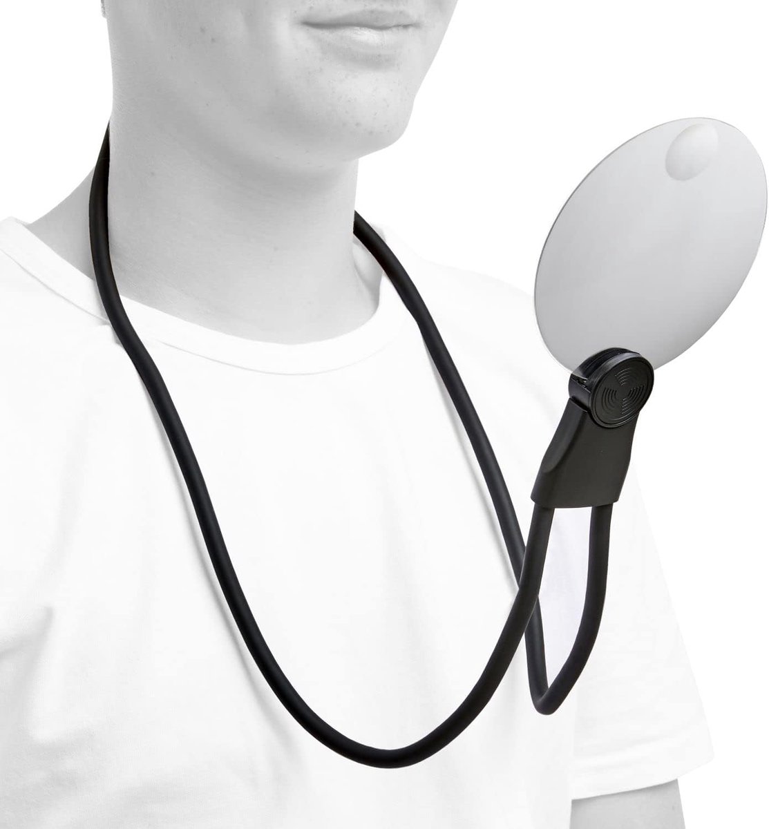 SnelShoppen - 3-in-1 Vergrootglas met Statief - Handsfree Magnifier met Sterke Vergroting tot 400% - Ideaal voor Lezen, Handwerken en Precisiewerk
