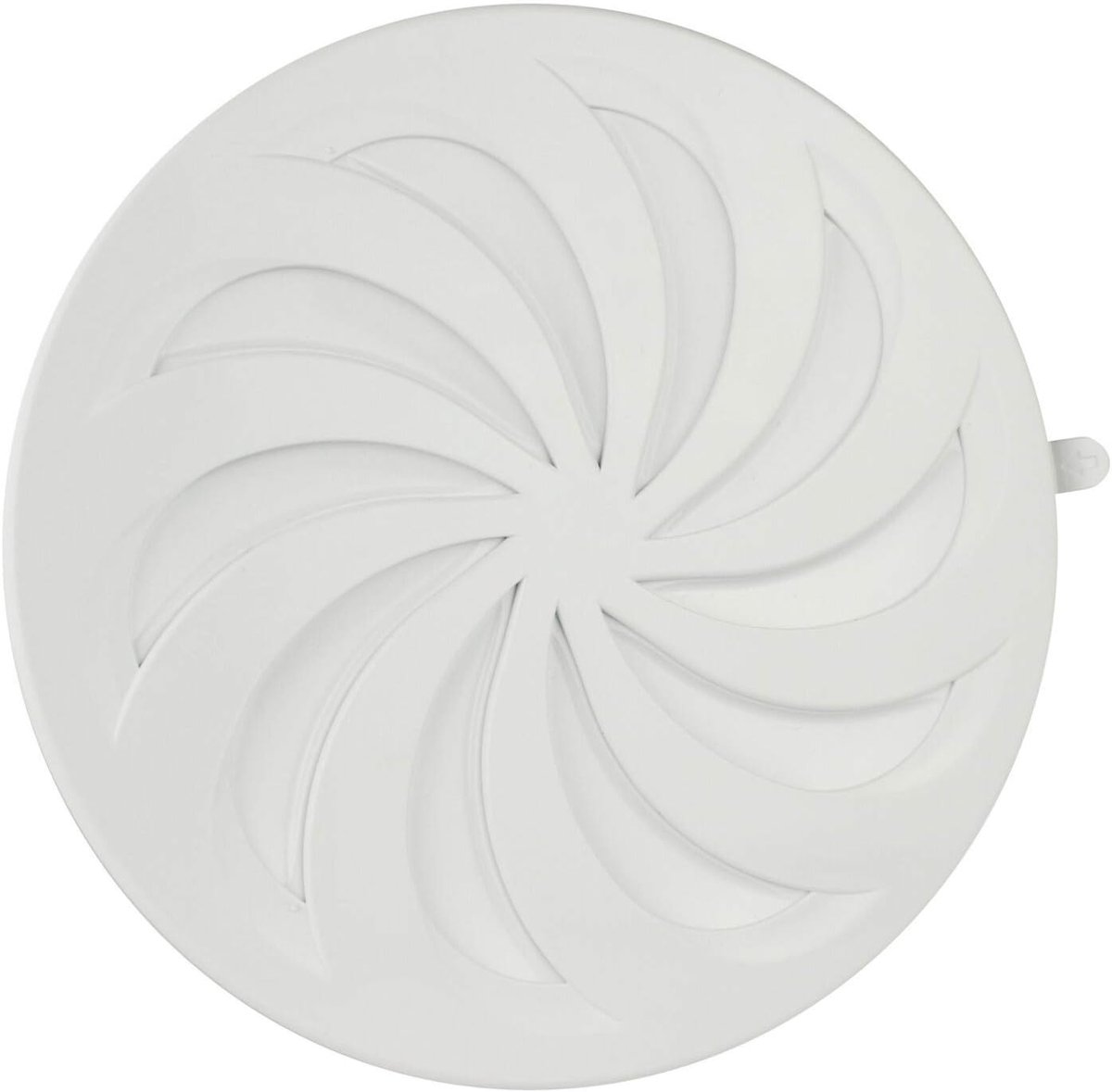 SnelShoppen - Ventilatie Grille Uittrekbare Luchtuitlaat Insectbescherming Rond ABS Kunststof Wit Roze - Diameter 70-150mm - Perfect voor Keuken en Ba