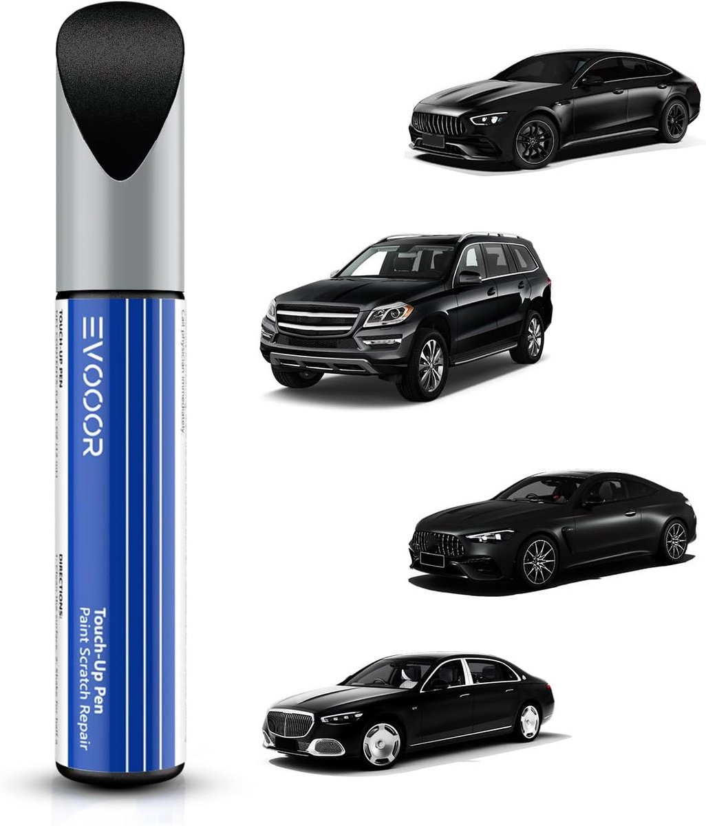SnelShoppen - Black/Jet Black Autoschade Pen voor Krassen, Dents en Schadeherstel voor Auto's, Eenvoudige en Snelle Oplossing voor Schade aan Carrosse