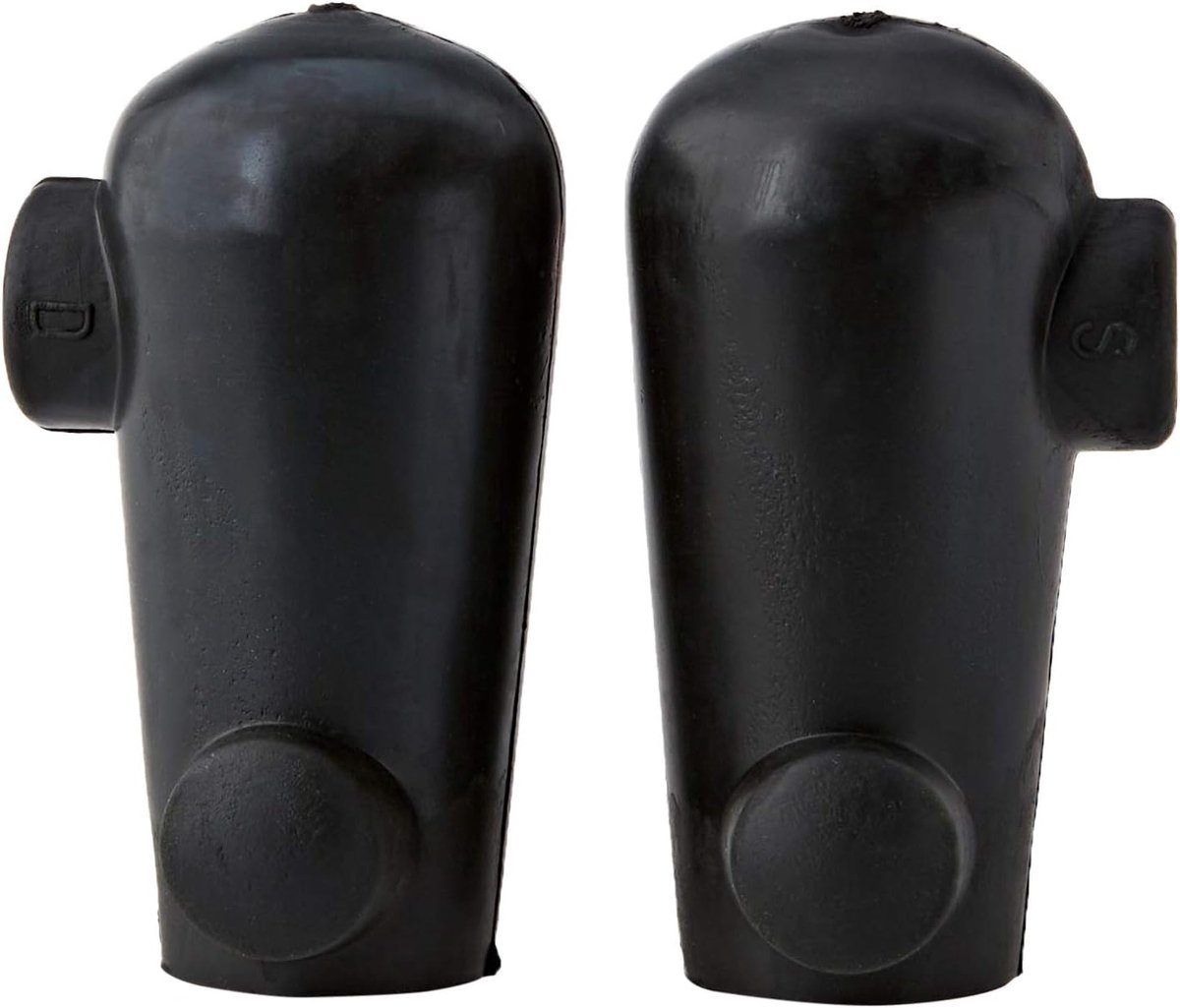 SnelShoppen - Rubber Voetjes Voor Vespa 50 Special - 20 mm - Zwart - Perfect Voor Centraal Standaard - Duurzaam Rubber - Vervangingsonderdeel