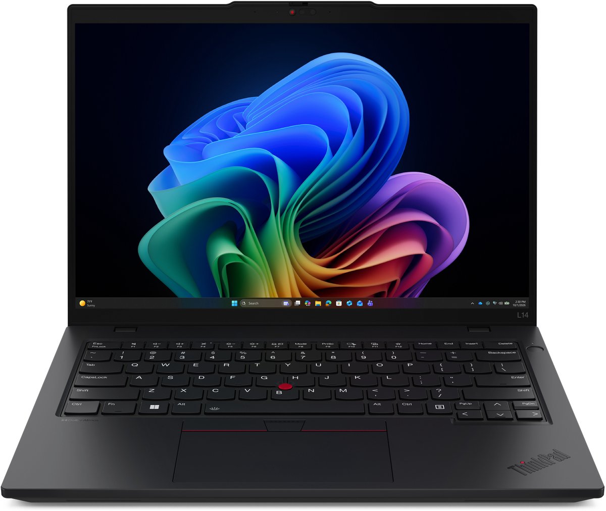 Lenovo ThinkPad L14 Gen 7 (Intel) Copilot+ PC Intel Core Ultra 7 355 Laptop 35,6 cm (14") WUXGA 16 GB DDR5-SDRAM 512 GB SSD Wi-Fi 7 (802.11be) Windows 11 Pro Engels Zwart