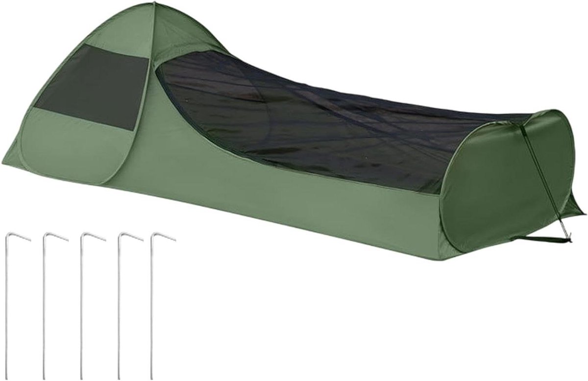 Pop-up Bed Tent - Opvouwbare Slaaptent - Kamperen en Reizen - Direct Gebruik in 2 Seconden