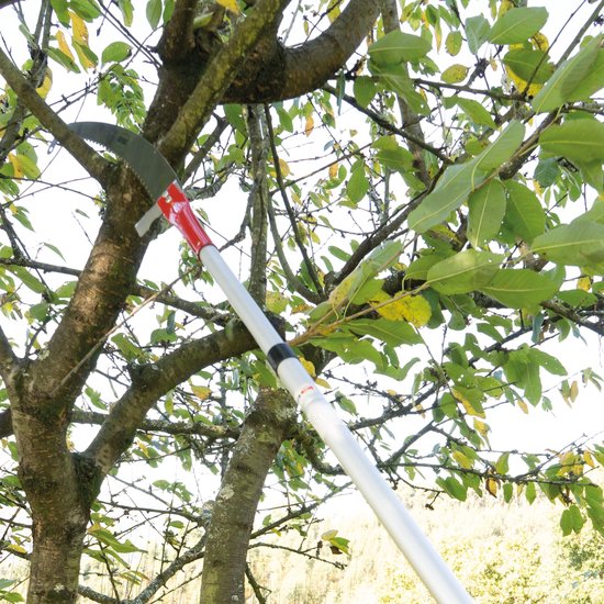 SnelShoppen - Telescopische Snoeischaar voor Twee Handen - Uitschuifbare Aluminium Handgreep 62-97 cm - Bypass-Snijtechniek - Snijcapaciteit 38 mm - I — afbeelding 2