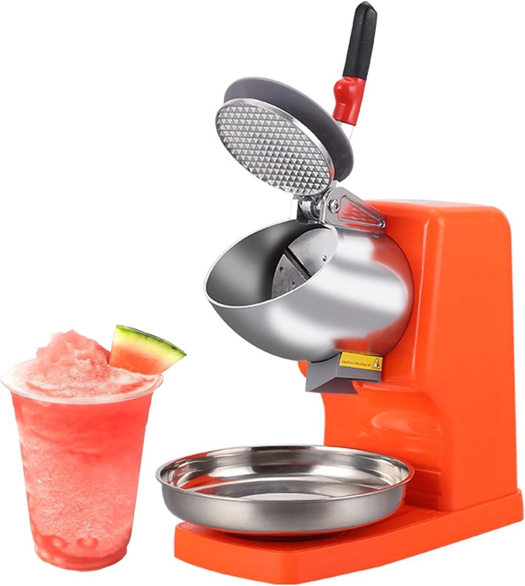IJsmachine - Schaafijsmachine IJscrusher - Cocktails Maken - Spatwaterdicht Ontwerp - 100 kg/u - Zilver