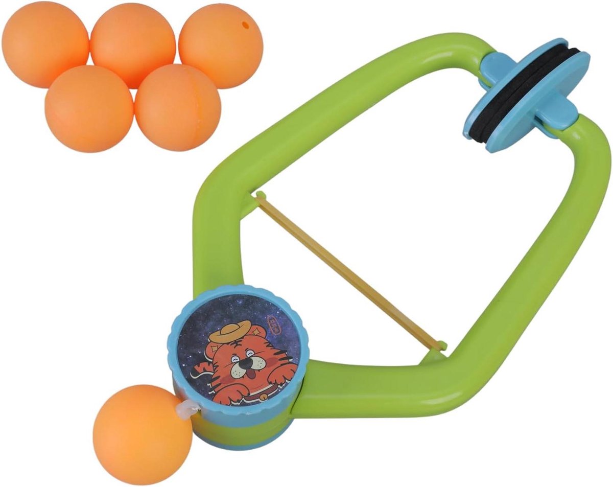 Tafeltennis Trainer - Deurspel Set - Sport Oefenen - Draagbaar Opknapsysteem - 26 x 20 x 7 cm - A